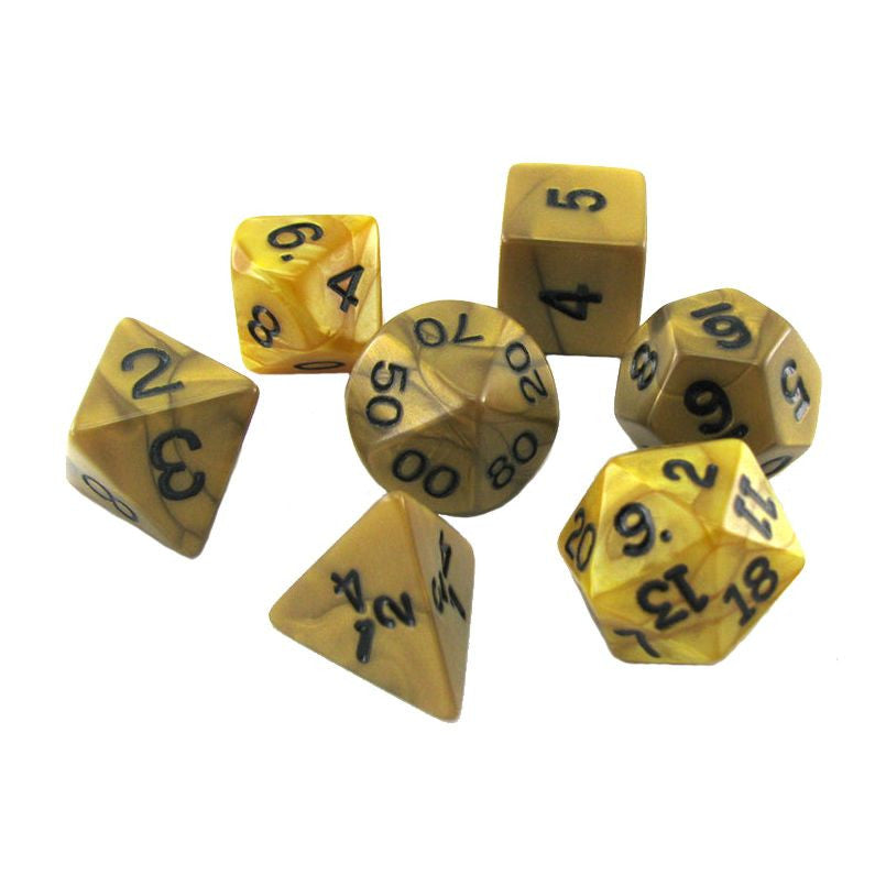 7-Set Cube Olympic Gold with Black