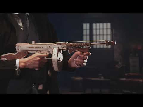 Submachine Gun - Rubber Band Gun