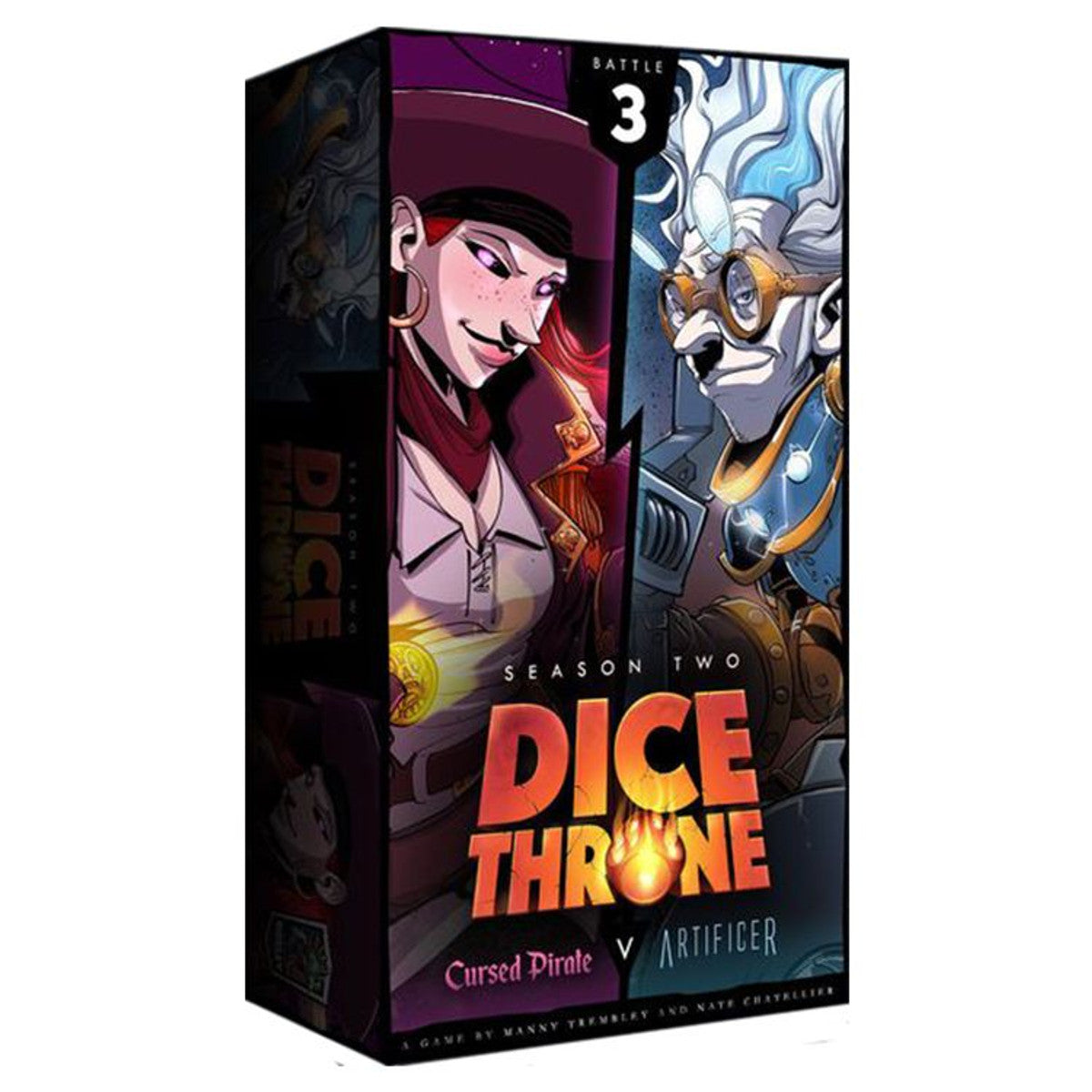 Dice Throne:S2:ArtificerVsCursed Pirate