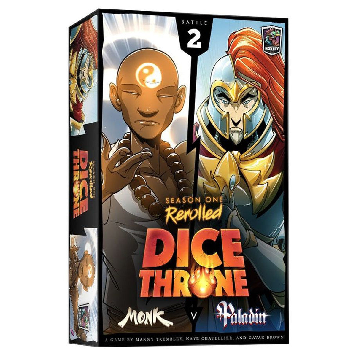 Dice Throne: S1 Monk vs Paladin