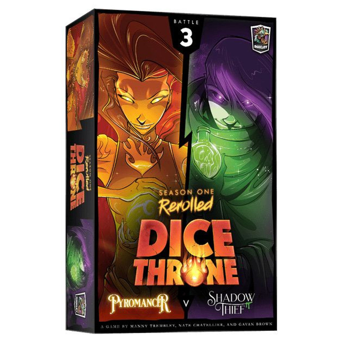 Dice Throne: S1 Pyroman v Shadow Thief