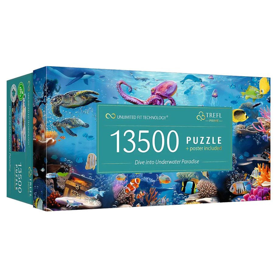 Puzzle: Dive Into Underwater Paradise 13500 Piece (Prime)